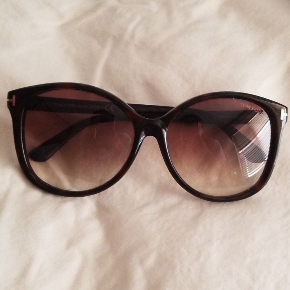 Tom Ford Alicia 52F Sunglasses Dark Havana